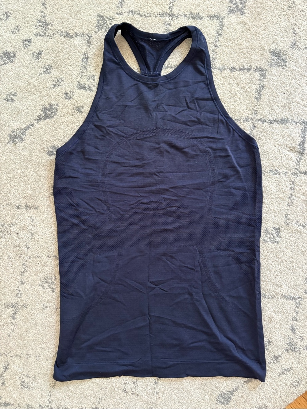 Lululemon Navy Racerback Tank Top